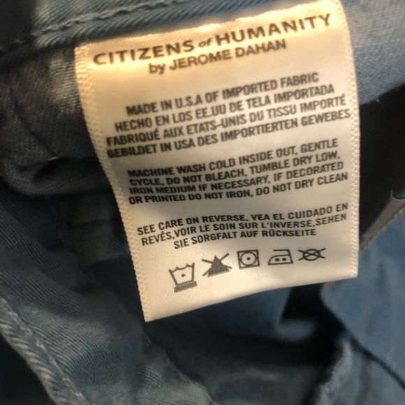 Citizens of Humanity Core Newton Chinos Blue Size 36W-32L - Picture 6 of 8